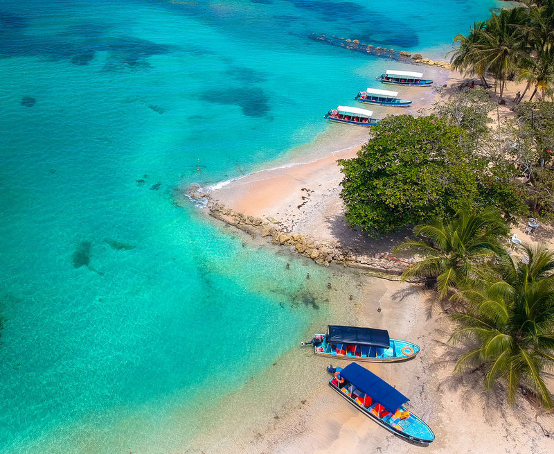 A beach in Bocas del Toro