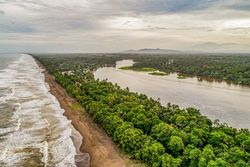 Tortuguero beach and canals